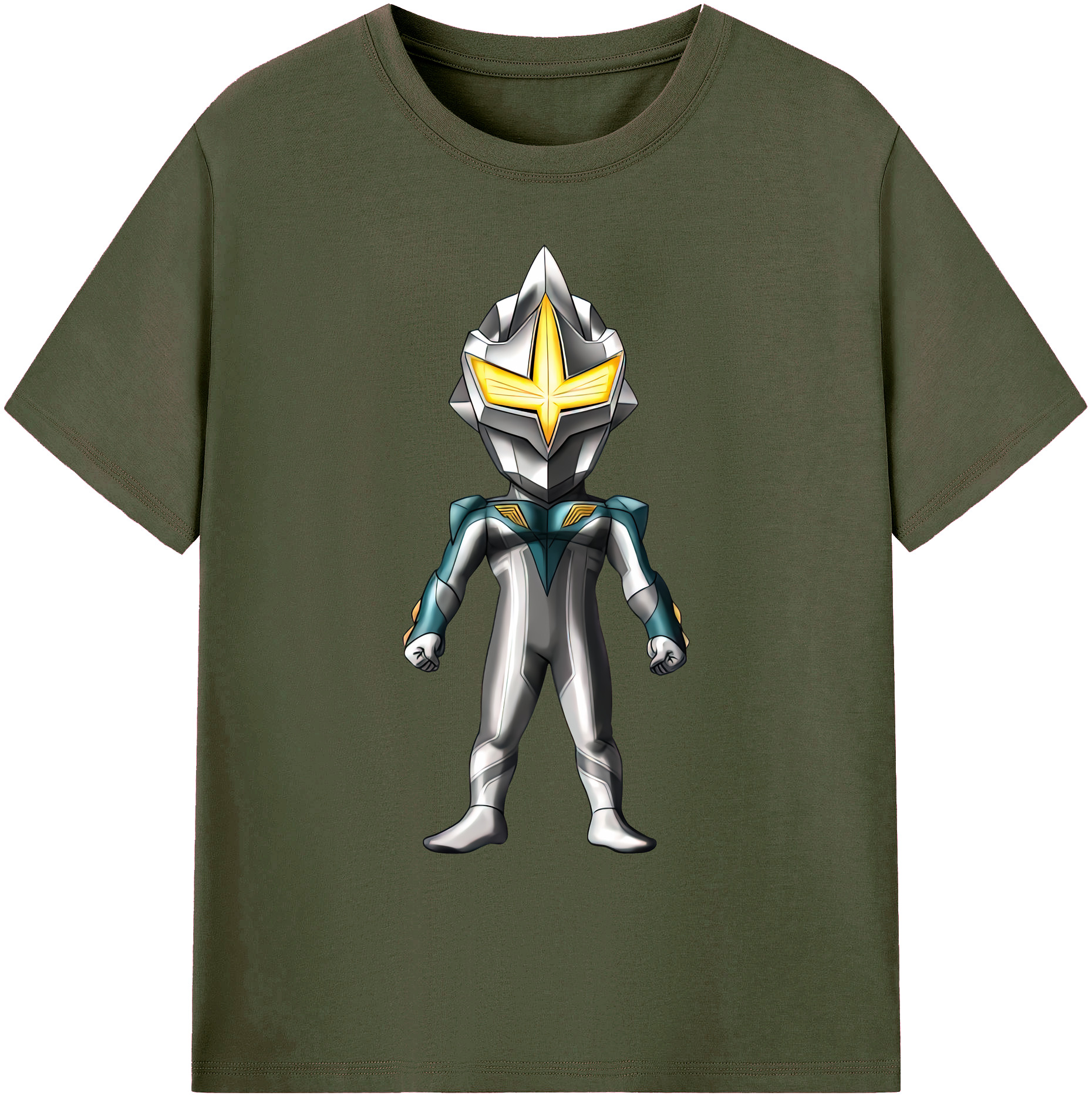 （画像用） ウルトラマン Ultraman 綿100％ メンズ半袖Tシャツ｜肌触りやわらか＆通気性